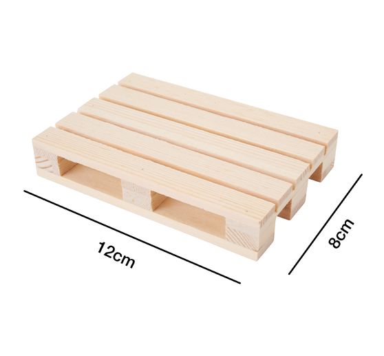 Miniatur Holz-Palette - VBS Hobby