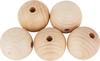 Perles en bois VBS « Ø 30 mm »