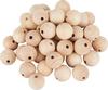 Perles en bois VBS « Ø 30 mm »