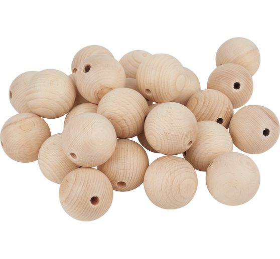 Perles en bois VBS « Ø 50 mm »