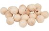 Perles en bois demi-percées VBS « Ø 10 mm »