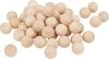 Perles en bois non percées VBS « Ø 10 mm »