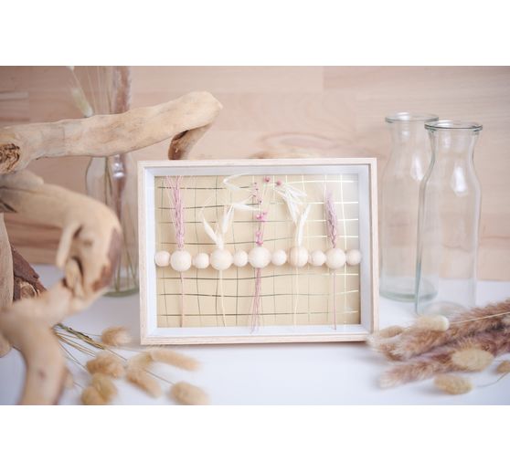 Decorative frame, approx. 21,5 x 16,5 x 4 cm