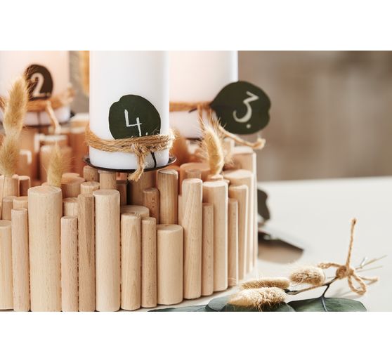 Baguette ronde en hêtre