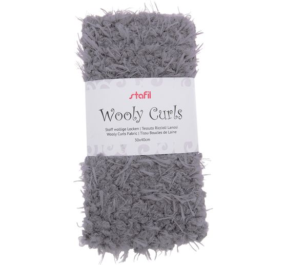 Tissu peluche « Boucles de laine »
