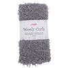 Tissu peluche « Boucles de laine » Gris