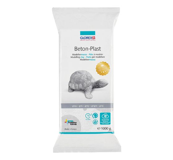 Pâte à modeler « Beton-Plast », Gris