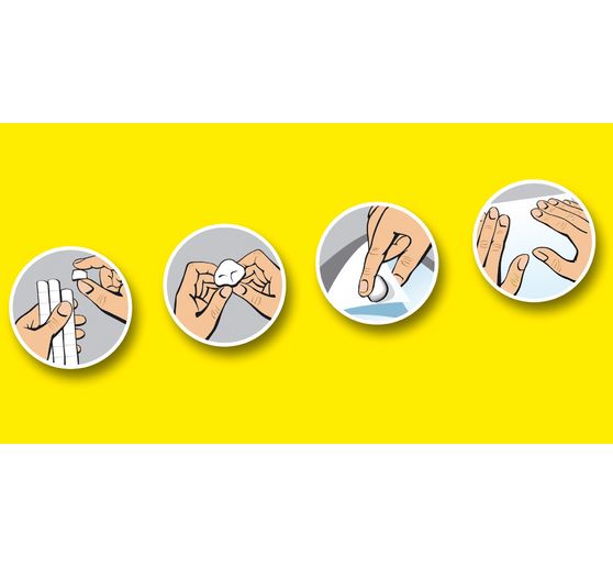 Pastilles adhésives UHU patafix, 80 pièces