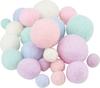 Boules en feutrine, 25 pc.