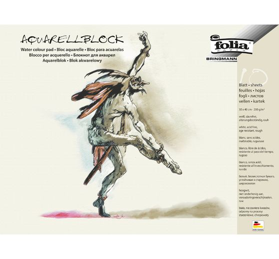 Bloc papier aquarelle