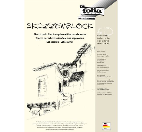 Bloc de papier à croquis