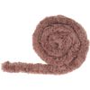 Cordon imitation fourrure VBS « Fresno » Vieux rose