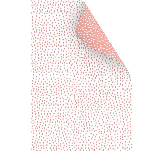 Papier cartonné à motifs « Plumetis », 50 x 70 cm