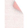 Papier cartonné à motifs « Plumetis », 50 x 70 cm Saumon