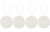 Boule en fausse fourrure « Filis », env. Ø 7 cm, 4 pc.