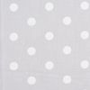 Tissu coton au mètre « Pois » Gris