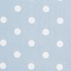 Tissu coton au mètre « Pois » Gris-Bleu