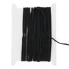 Ruban élastique VBS, 4 m, l 2,5 mm Noir