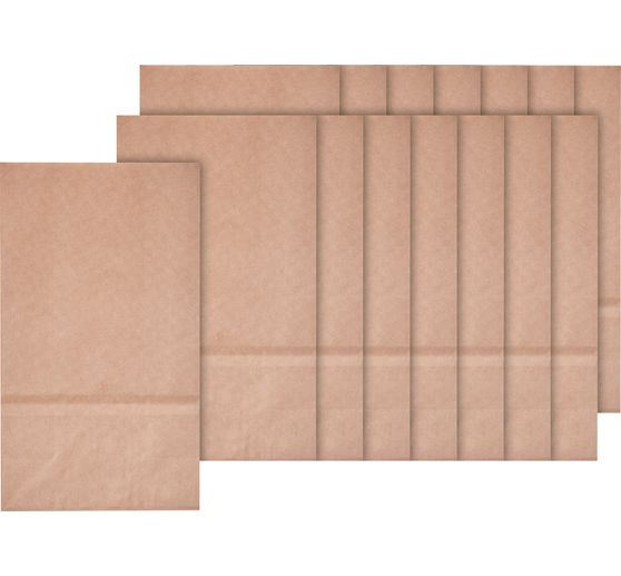 Sachets à fond plat en papier kraft, 15 pc. 