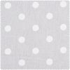 Tissu coton au mètre « Pois » Gris