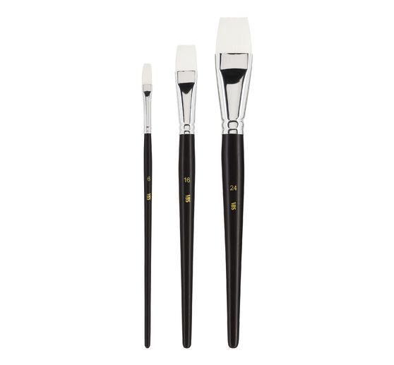 Pinceaux pour découpage et serviettage VBS, set de 3