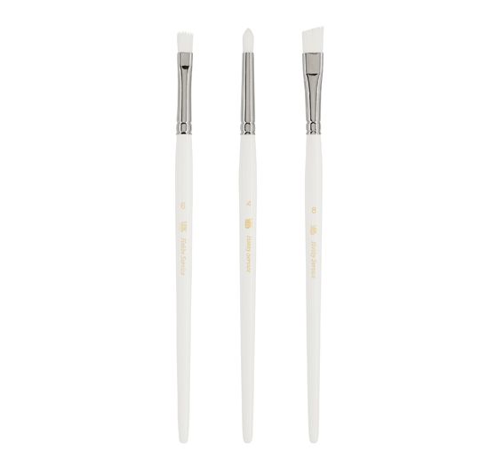 Pinceaux pour textile VBS, set de 3