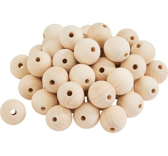 Perles en bois VBS