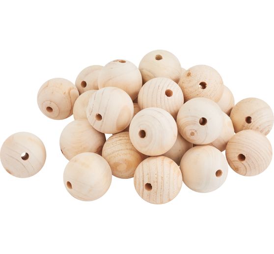 Perles en bois VBS