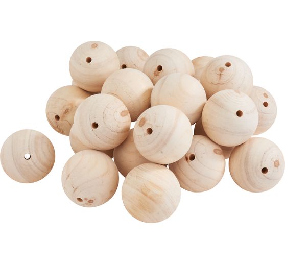 Perles en bois VBS