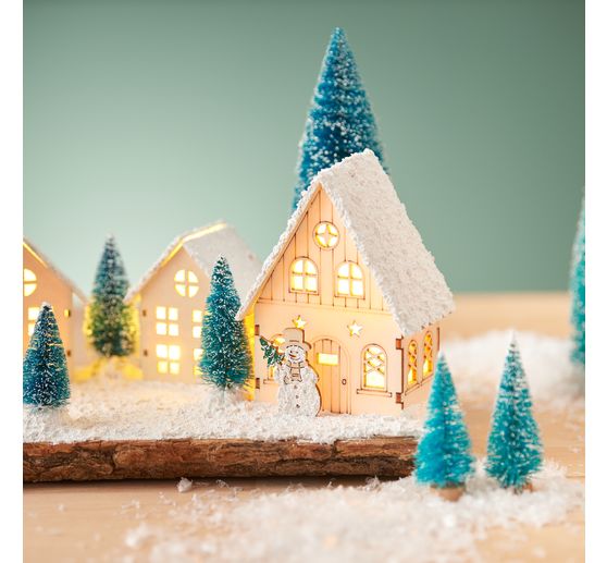 Kit de construction en bois VBS « Maisonnette »