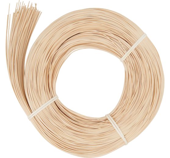 VBS Rattan cane natural, blue tape, Ø 2,0 mm