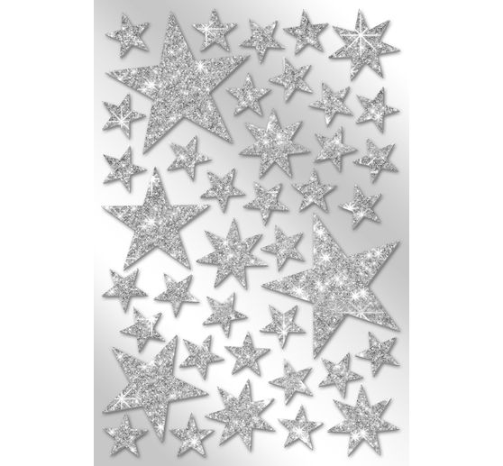 Stickers en caoutchouc mousse « Etoiles »