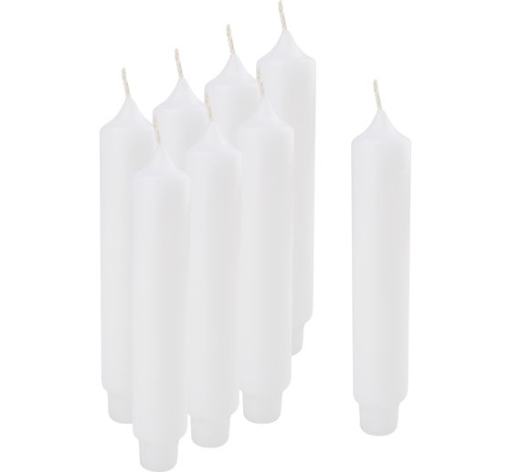 Bougies droites à pied fraisé