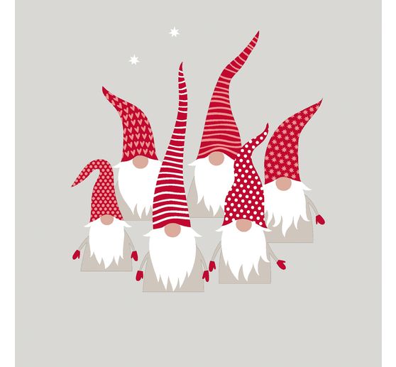 Serviette « Famille de lutins »
