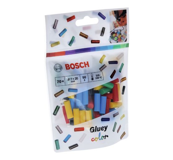 Mini-bâtonnets de colle pour Gluey Bosch, 70 pc.