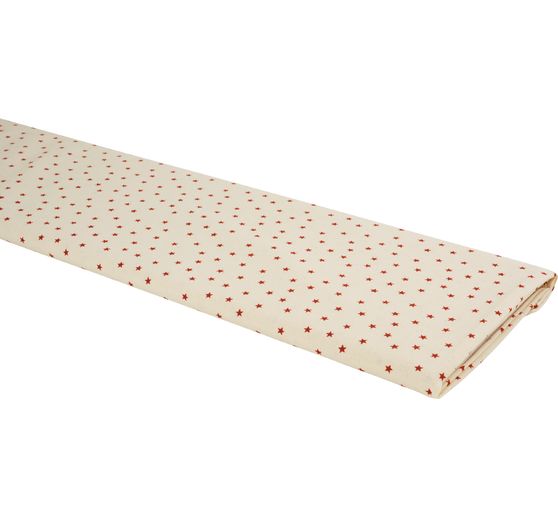 Tissu coton au mètre maison de campagne « Etoiles »
