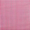 Tissu coton au mètre « Vichy » Lie de vin