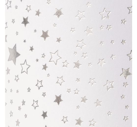 Papier cartonné à motifs « Etoiles »