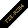 Ruban Brother P-touch Textil, 24 mm Or sur fond noir