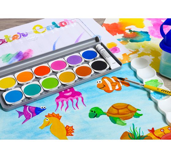 Coffret de peinture à l''eau