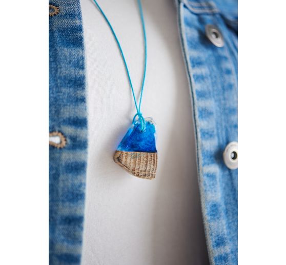 VBS Wooden beads with natural grain, Ø 8 mm, 100 g