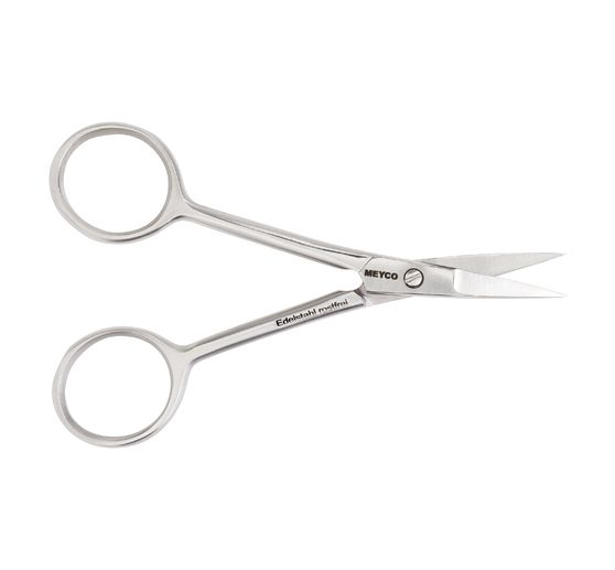 Silhouette scissors for left-handers