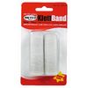 Bande scratch, autocollante, 1m x 2 cm Blanc