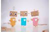 Stickers en caoutchouc mousse « Cœurs »