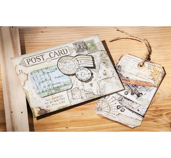 Folding board for cards, envelopes & boxes