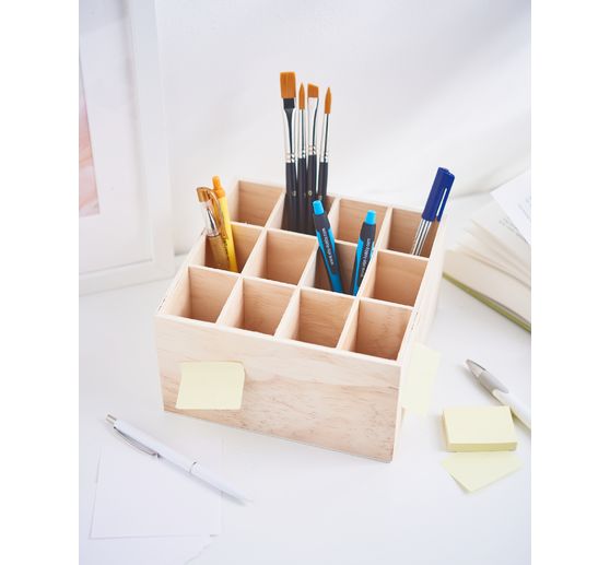 Range-crayons VBS, 12 compartiments