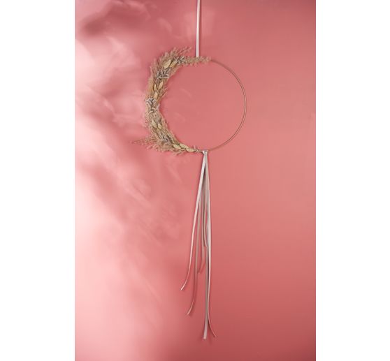Anneau en métal « Cercle », Doré