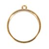 Serti pendentif « Rond » Or