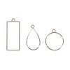 Sertis pendentifs « Formes diverses », set de 3 Argent