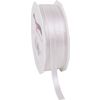 Ruban satin « Uni », 6 mm Ivoire